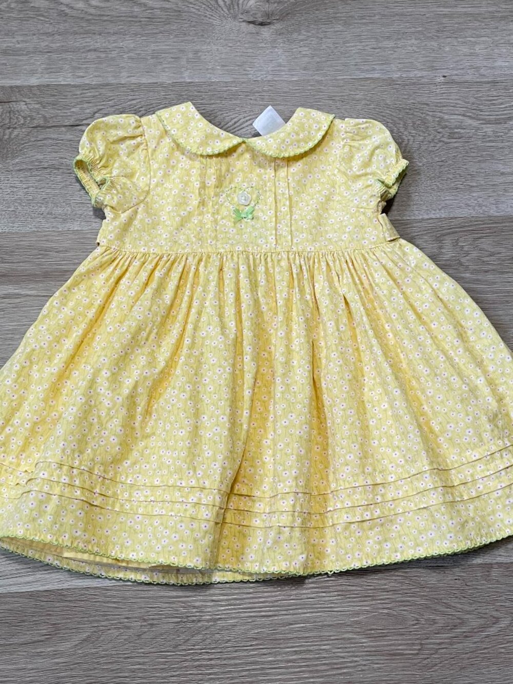 Yellow Floral Dress